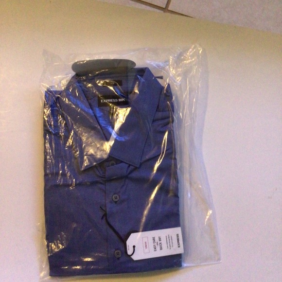 royal blue dress shirt express Royal Blue Slim Fit Long Sleeve Dress Shirt for Formal, Office & Smart Casual Wear, Color: Royal Blue, Size: XL